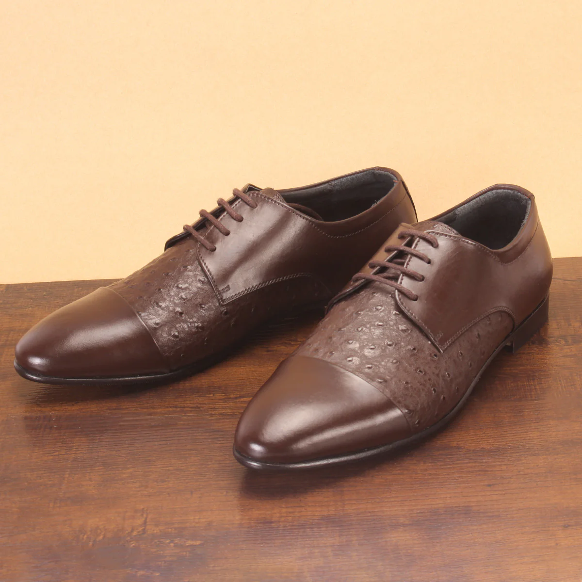 Men's "MOHEB" Leather Formal Lace-Up Shoes - Image 6