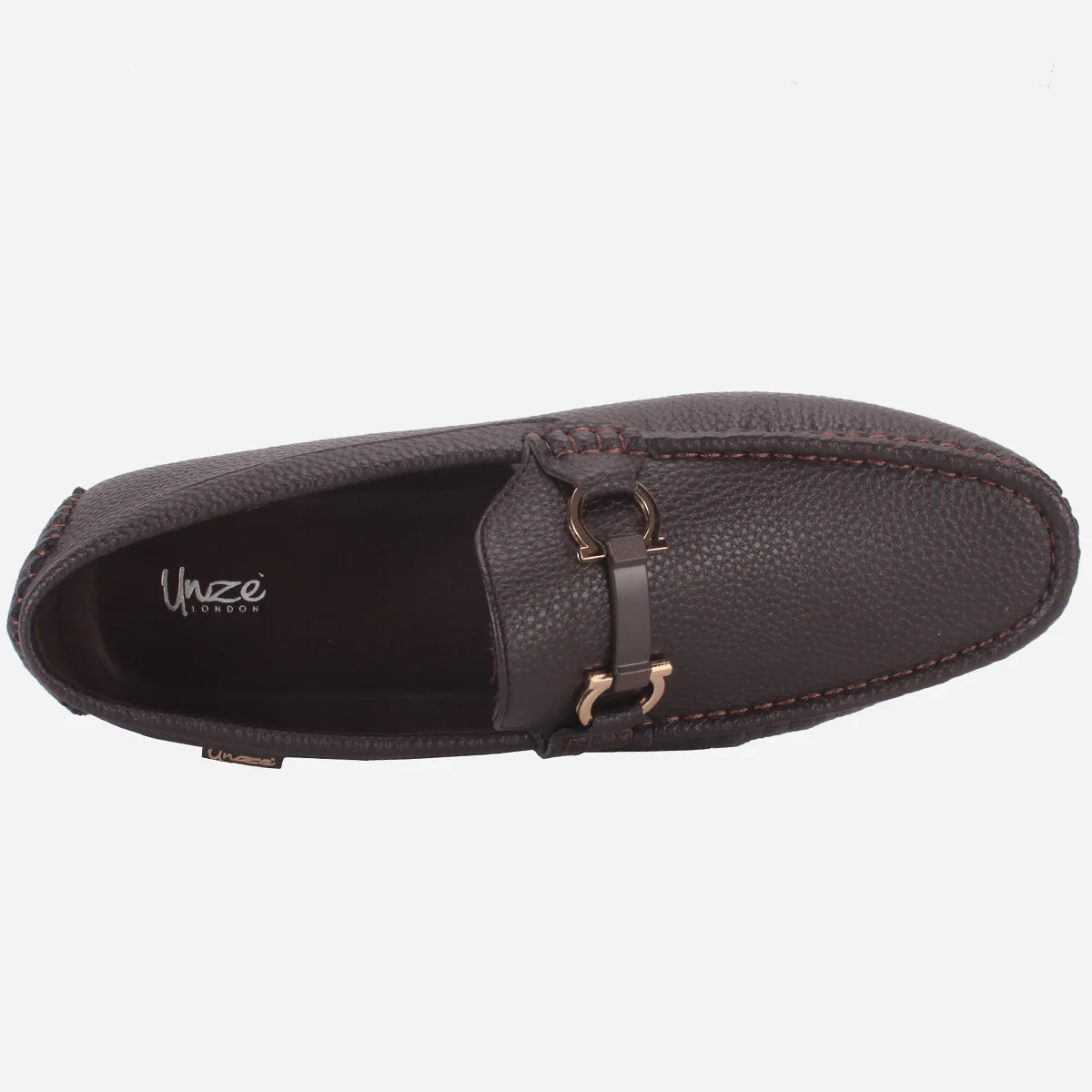 Mens "NAIROBI" Slip On Casual Moccasin Shoes - Image 4