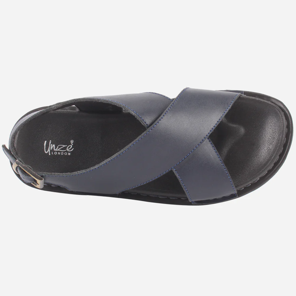 Men's "NYTON" Leather Strappy Summer Sandals - Image 4