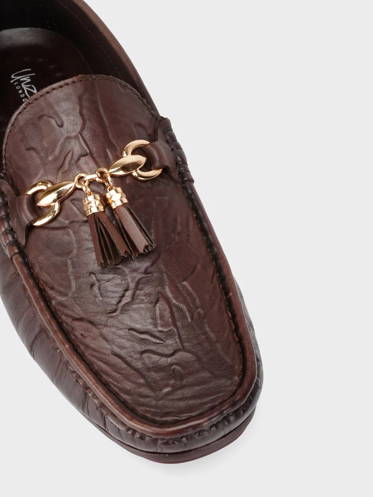 Mens "OBERON" Comfy Slip on Moccasins - Image 7