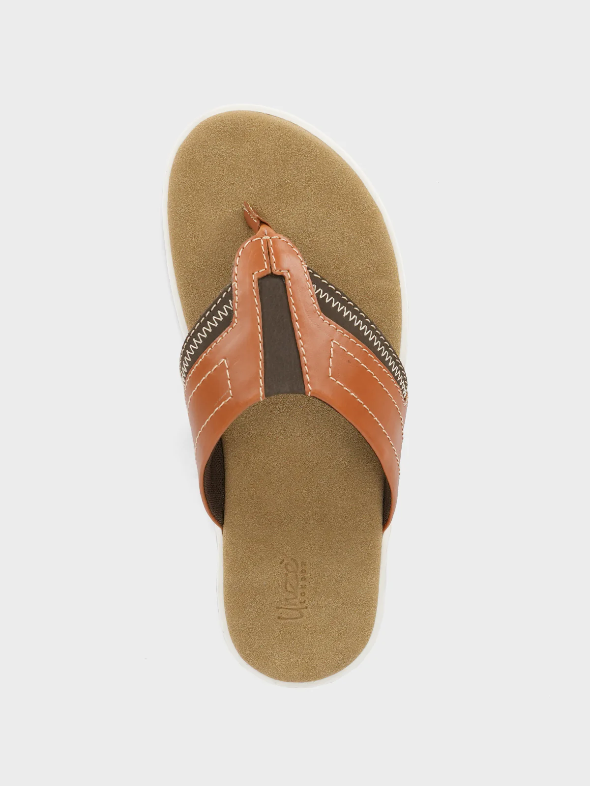 Mens "RAMSEY" Open Toe Comfy Slippers - Image 5