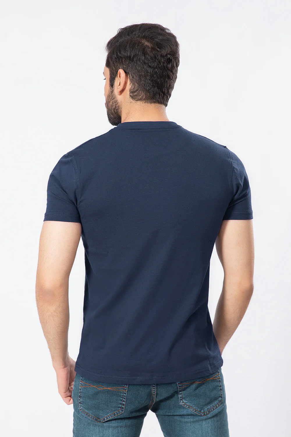 "REGAL" Crew Neck Slim Fit T-Shirt - Image 5