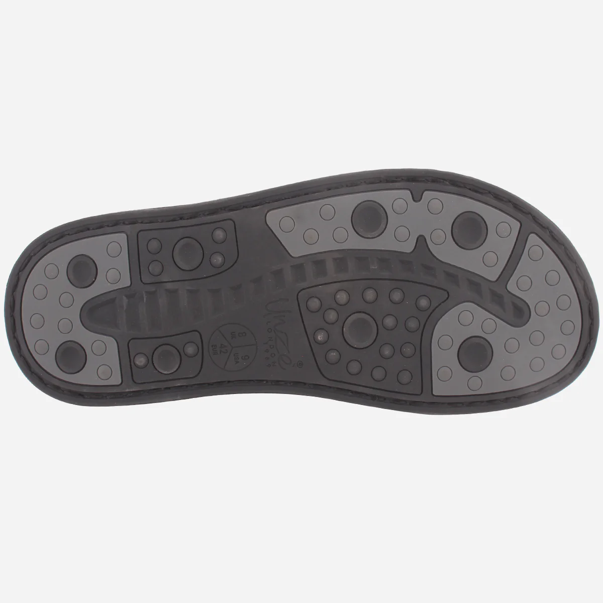 Mens "ROJER" Leather Summer Slippers - Image 4