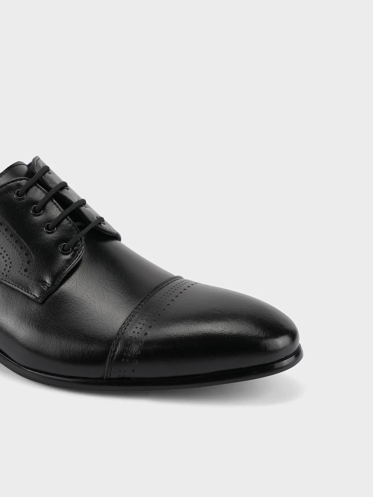 Mens "SALOMI" Lace Up Style Leather Formals - Image 4