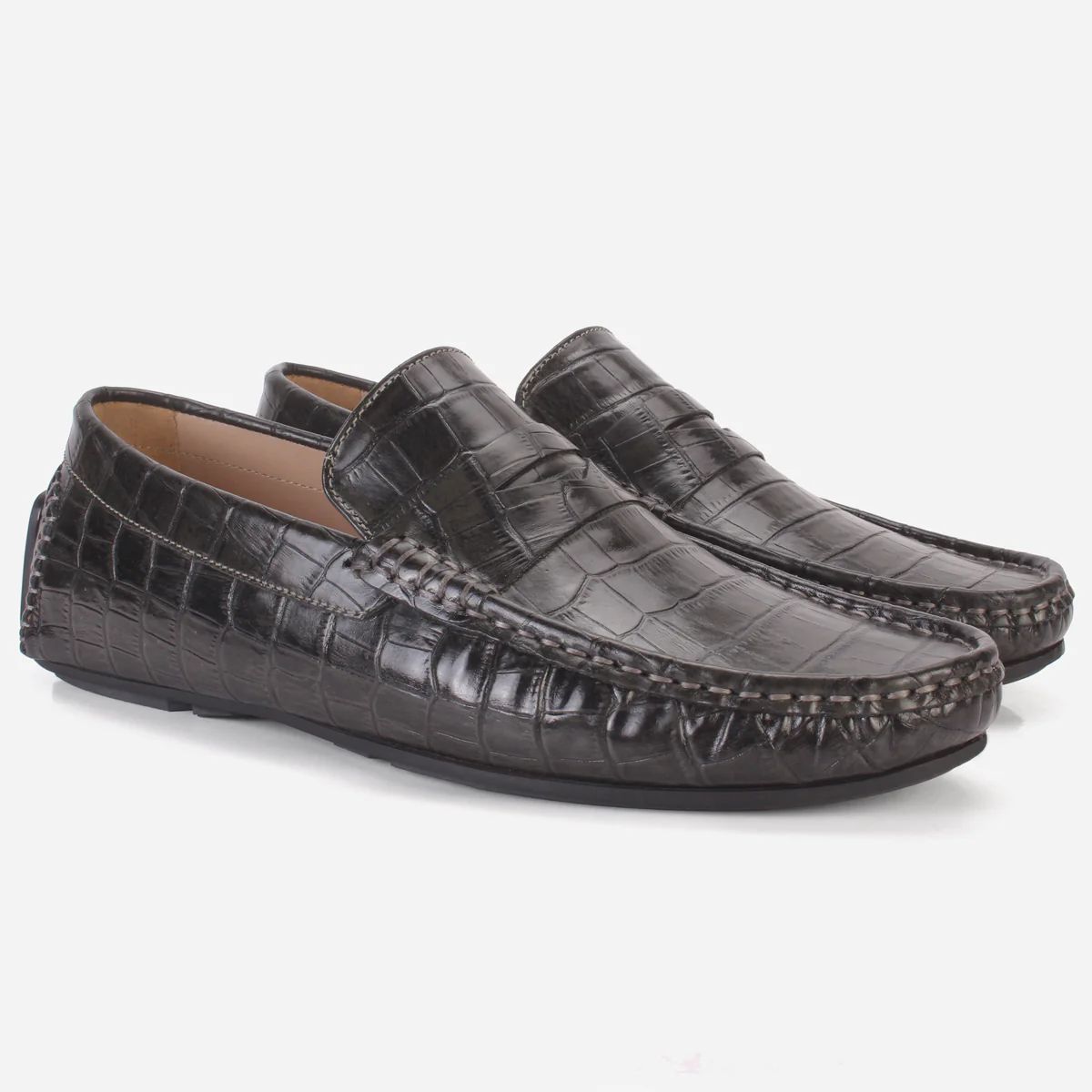 Men's "SARP" Formal Dress Moccasin Shoes - Image 2