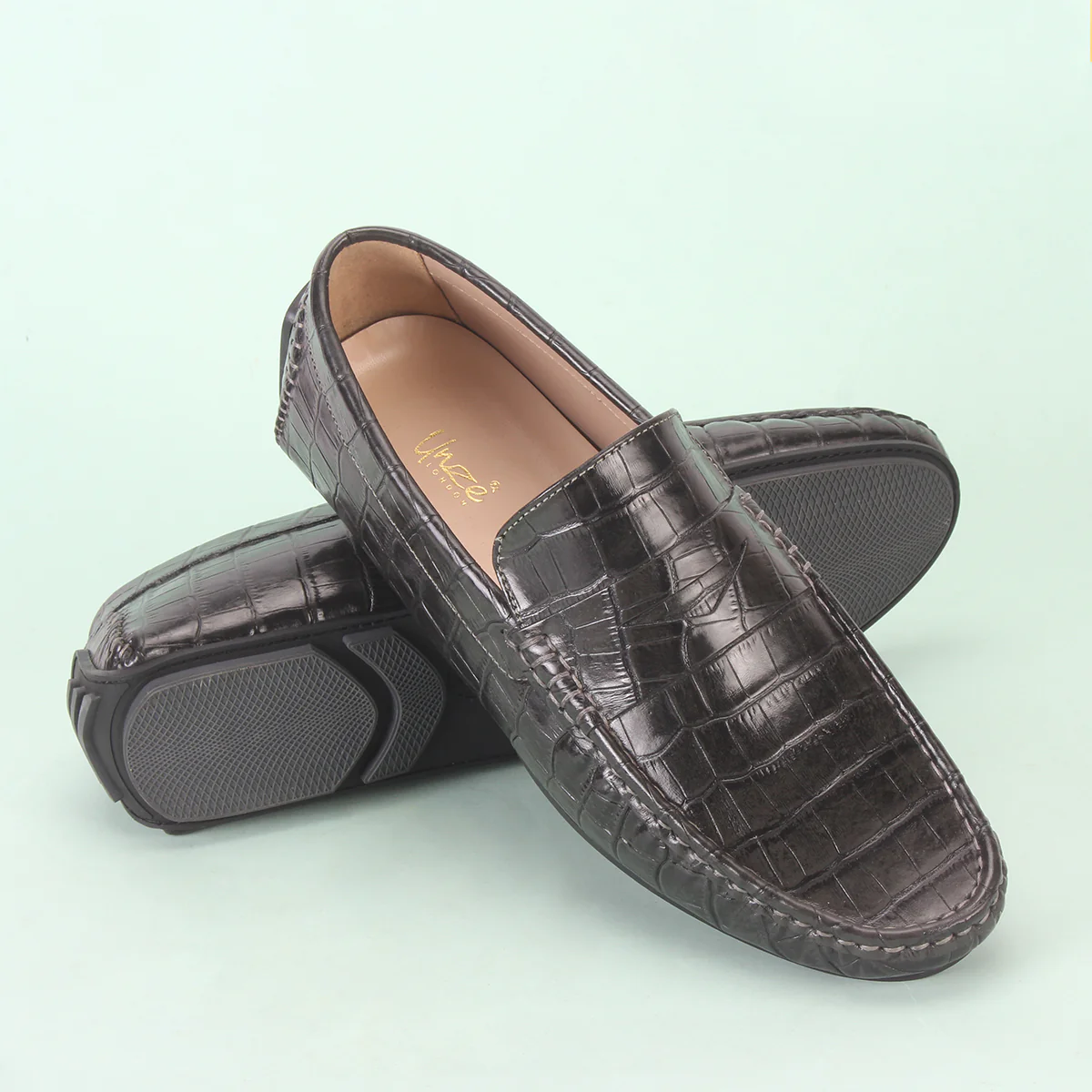 Men's "SARP" Formal Dress Moccasin Shoes - Image 6