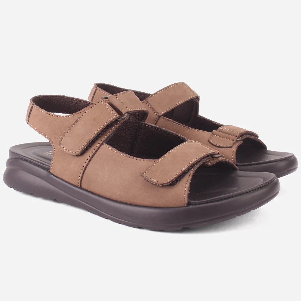 Mens "SULAME" Leather Casual Everyday Summer Shoes - Image 2