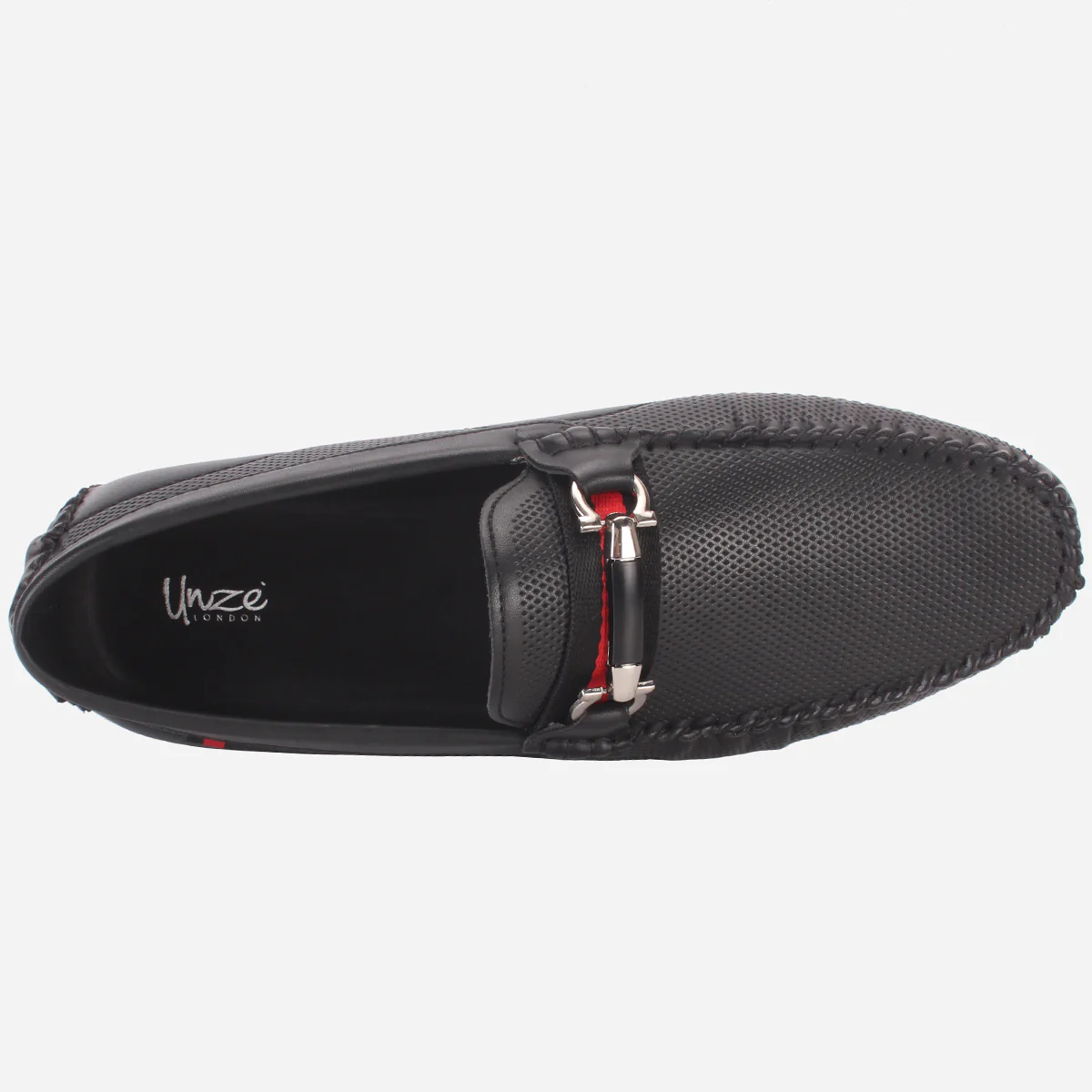 Mens "THIAGO" Casual Slip On Moccasin Shoes - Image 4
