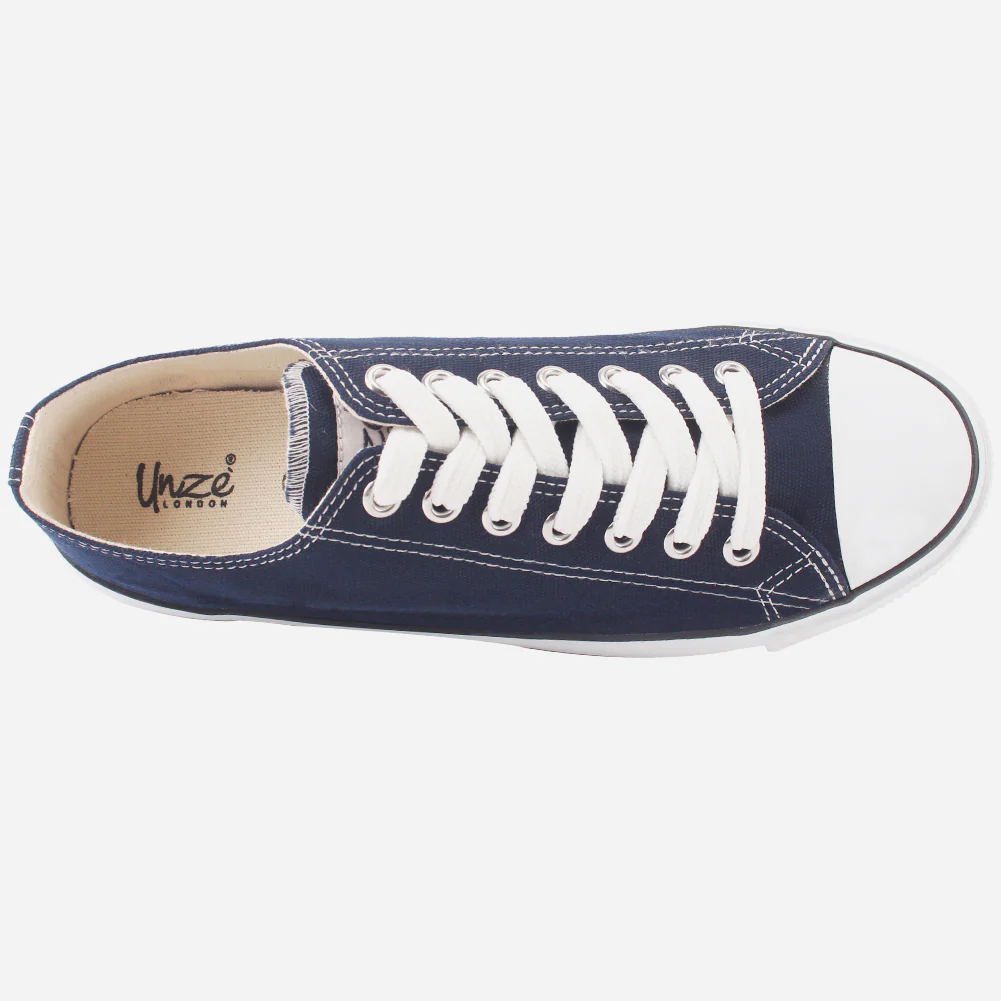 Mens "TOMOS" Lace-up Cotton Canvas - Image 4