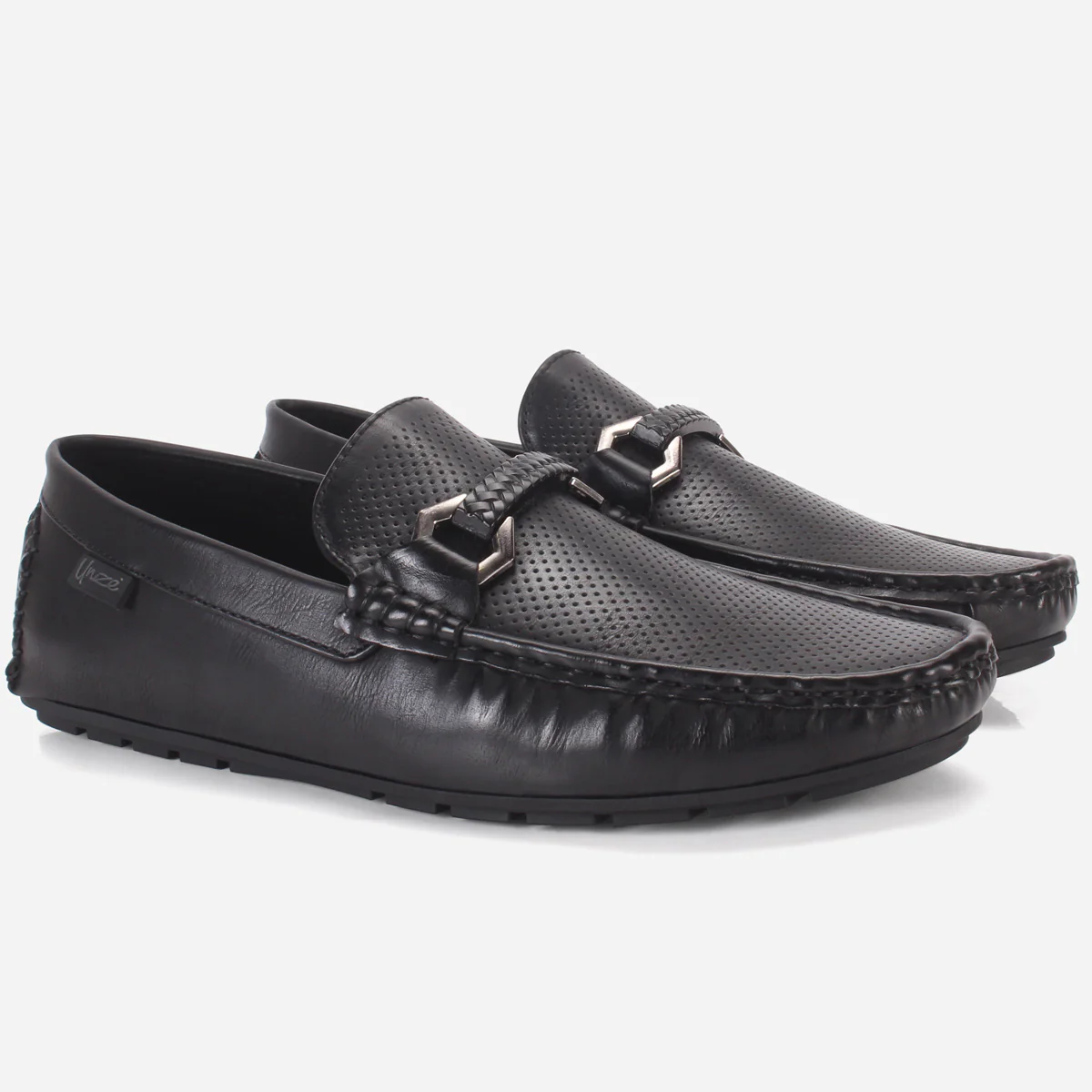 Mens "TRIANA" Casual Slip On Moccasin Shoes - Image 2