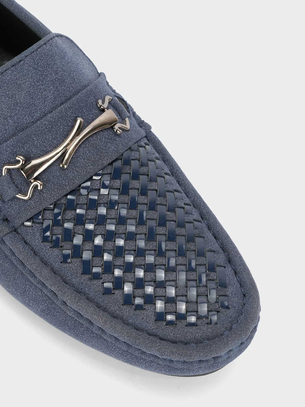 Men's "TRIMUPH" Leather Slip On Moccasins - Image 4