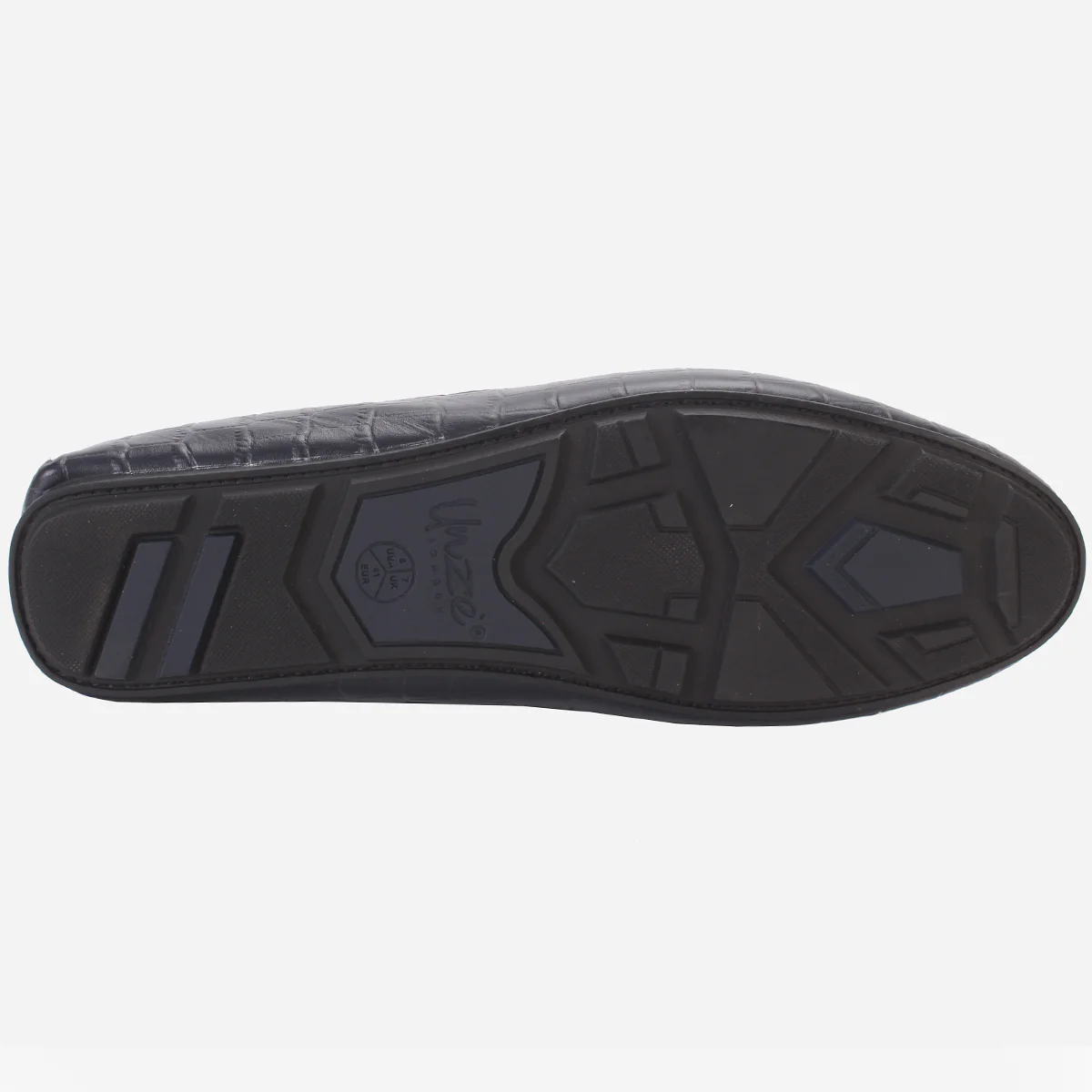 Men's "TWIXER" Textured Leather Moccasins Shoes - Image 5