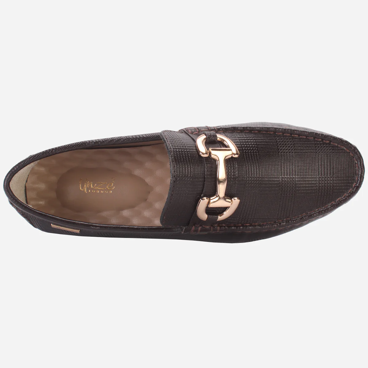 Men's "VERIX" Leather Buckled Moccasins Shoes - Image 4