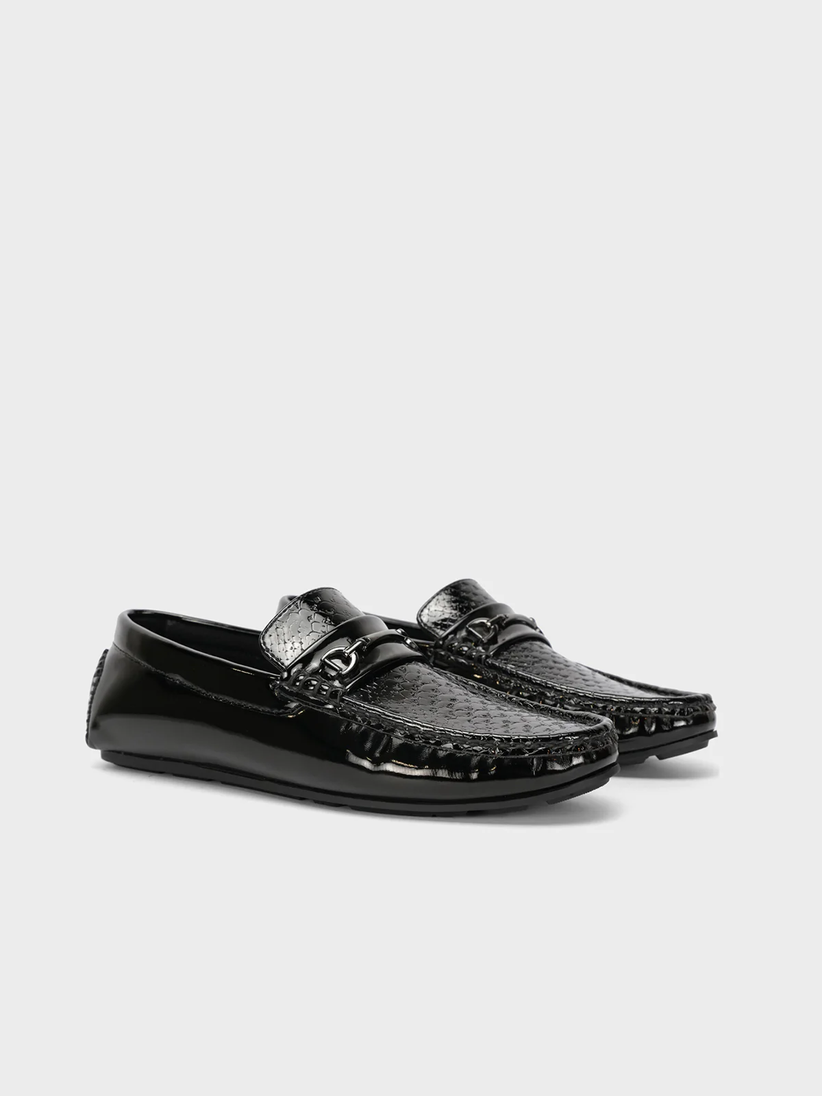 Men's "ZURIJAN" Leather Mocs Slip Ons Shoes - Image 2