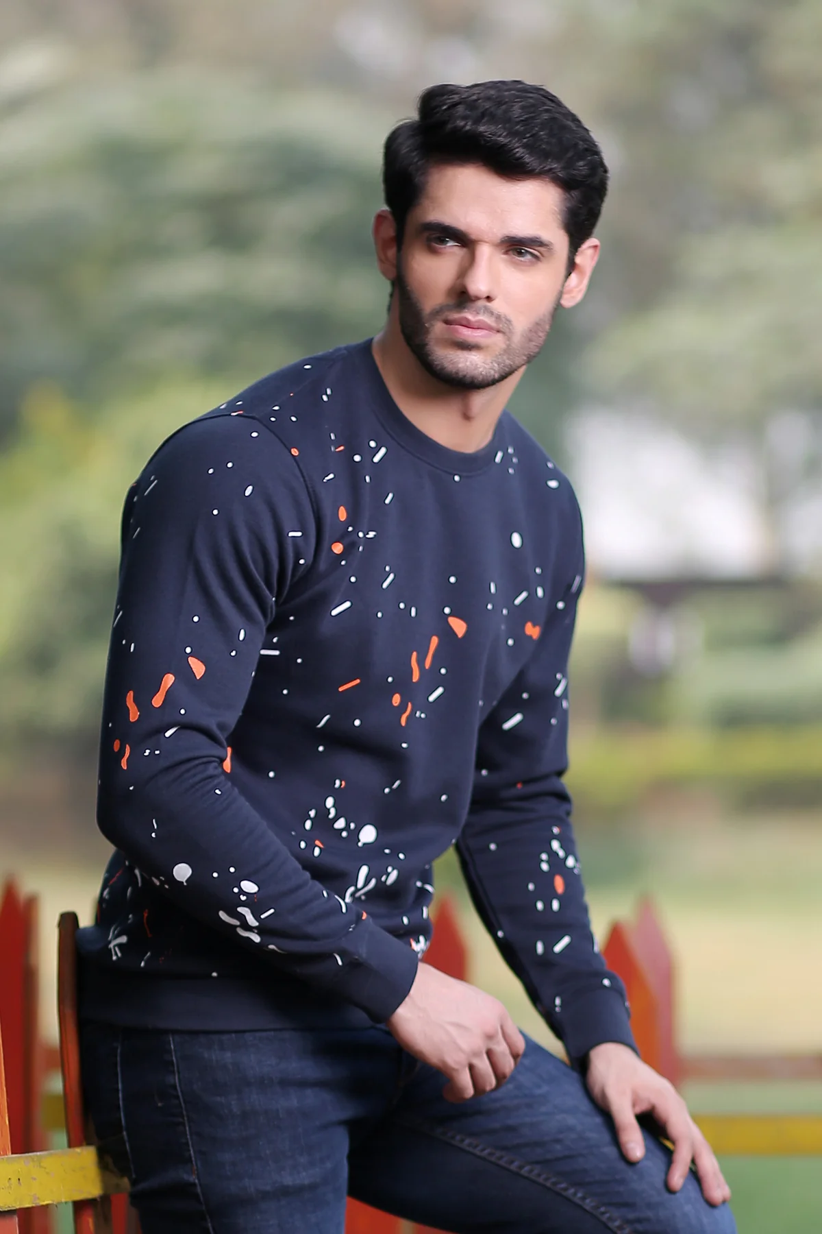"ZYAIR" Crew Neck Winter Pullover Sweatshirt - Image 4