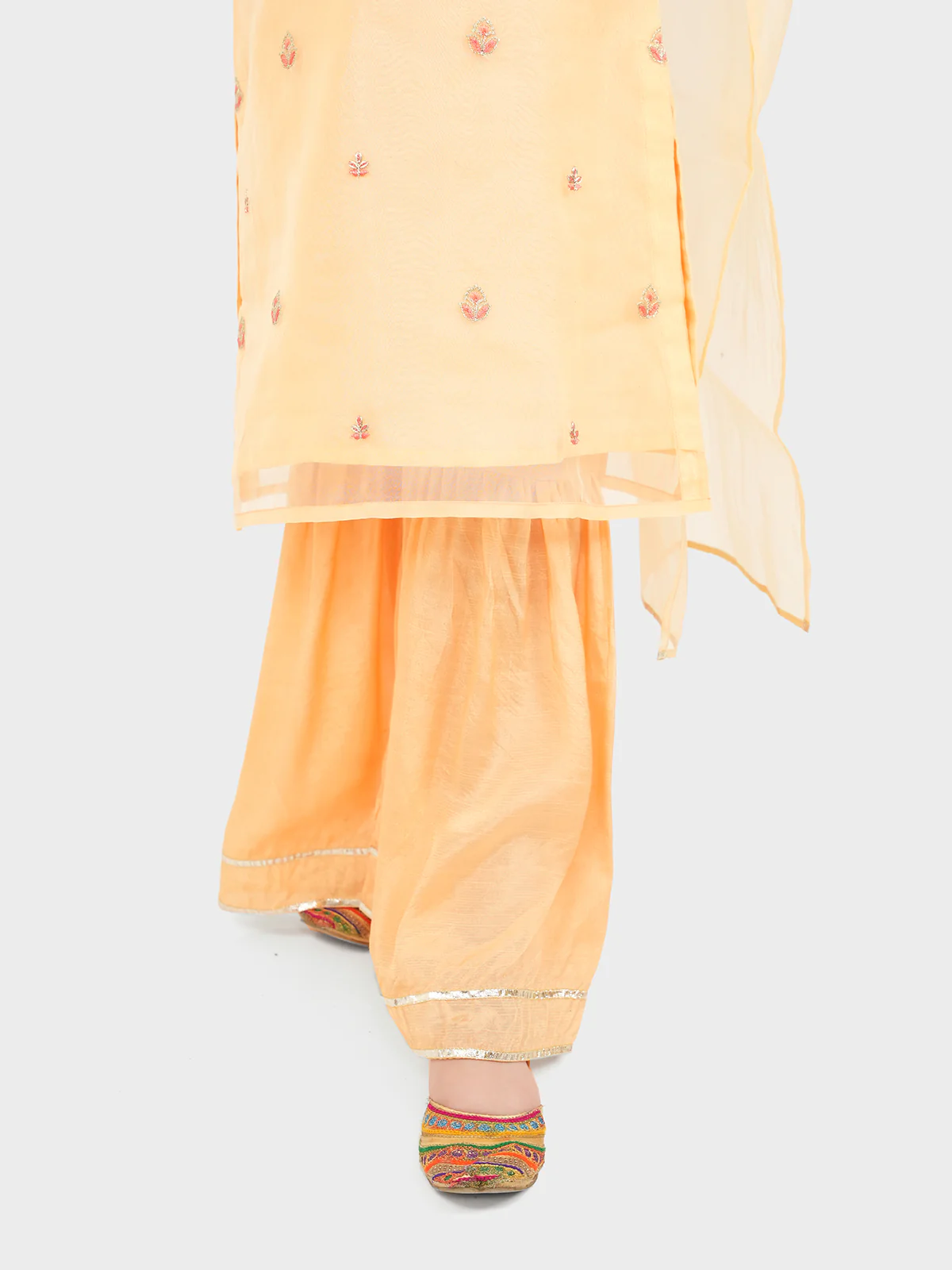 "MITRA" Organza Three Piece Suit - Image 5