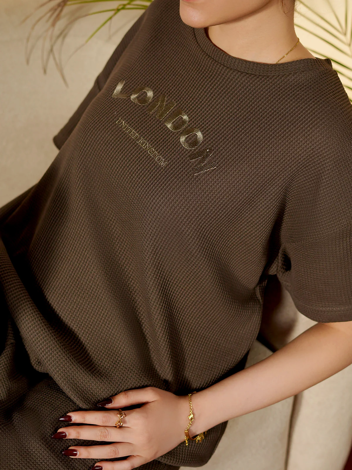 "MONICA" Unisex Loose Fit Track Suit - Image 4