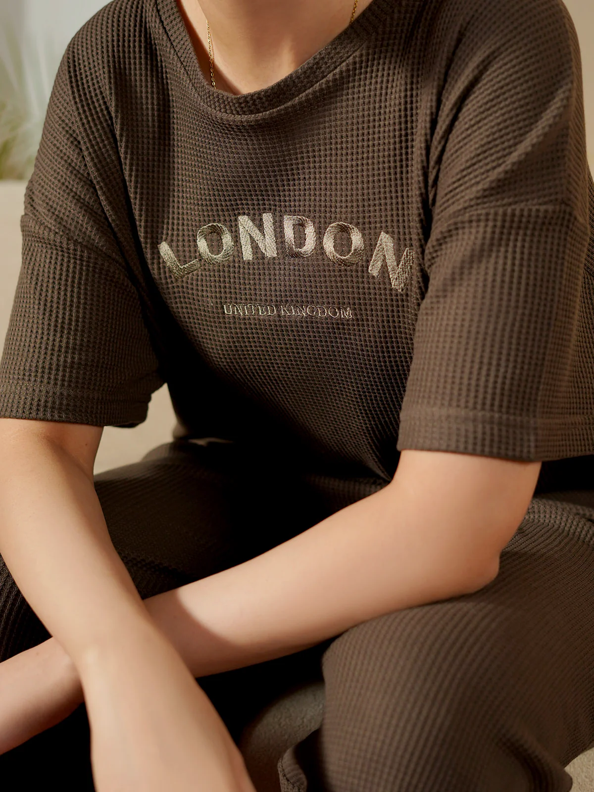 "MONICA" Unisex Loose Fit Track Suit - Image 7