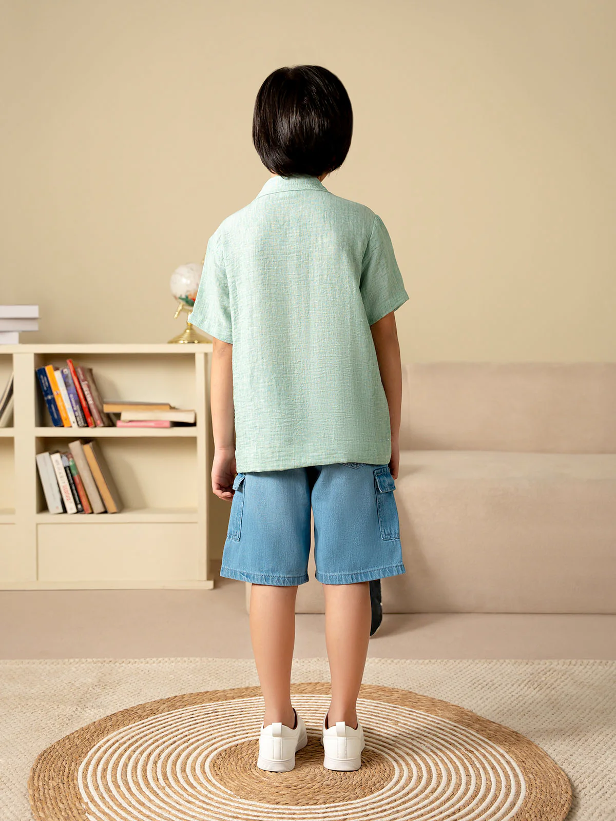 "ODIN" Solid Regular Fit Casual Shirt - Image 6