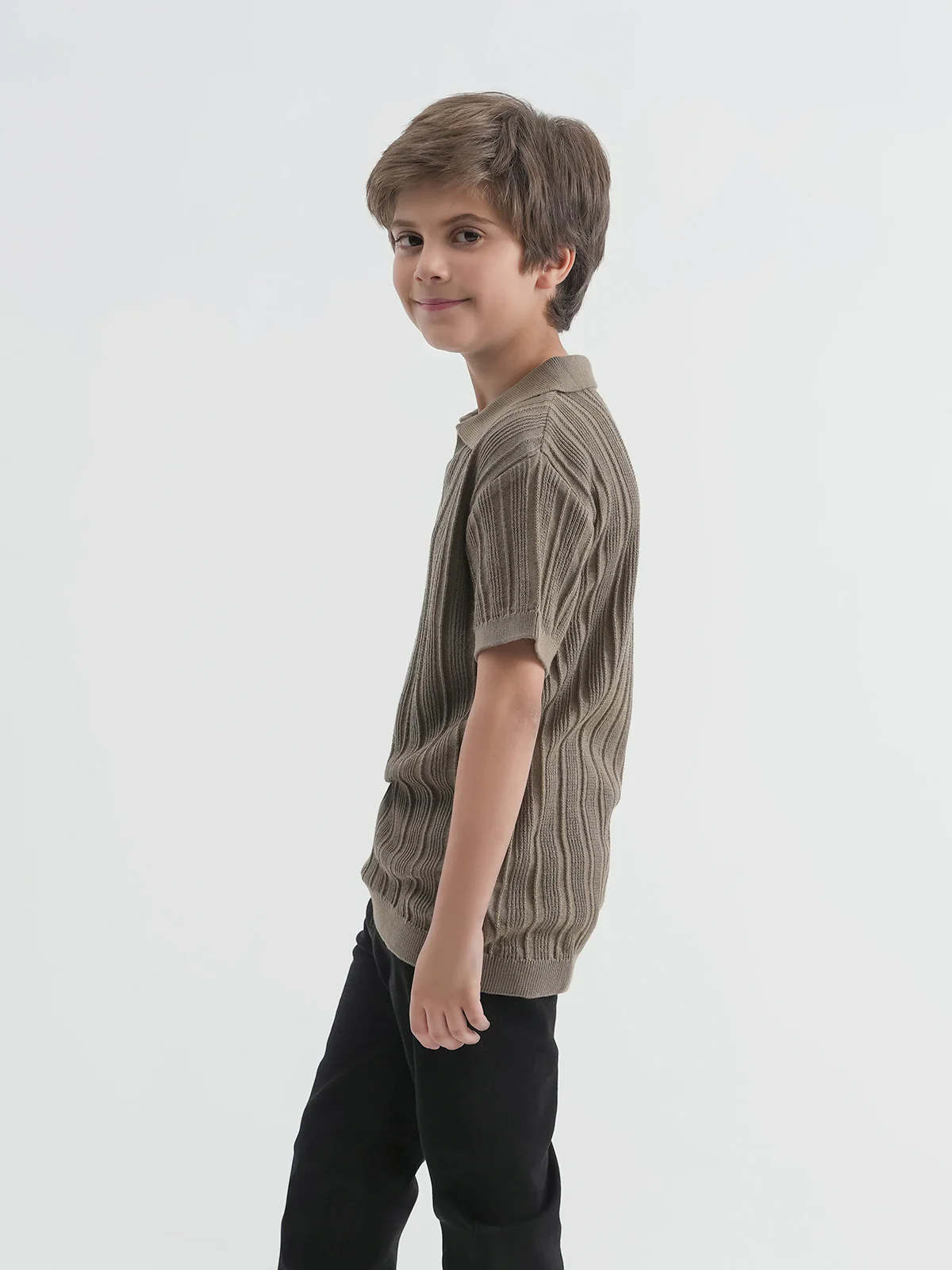 "OSIRIS" Solid Regular Fit Casual Shirt - Image 2