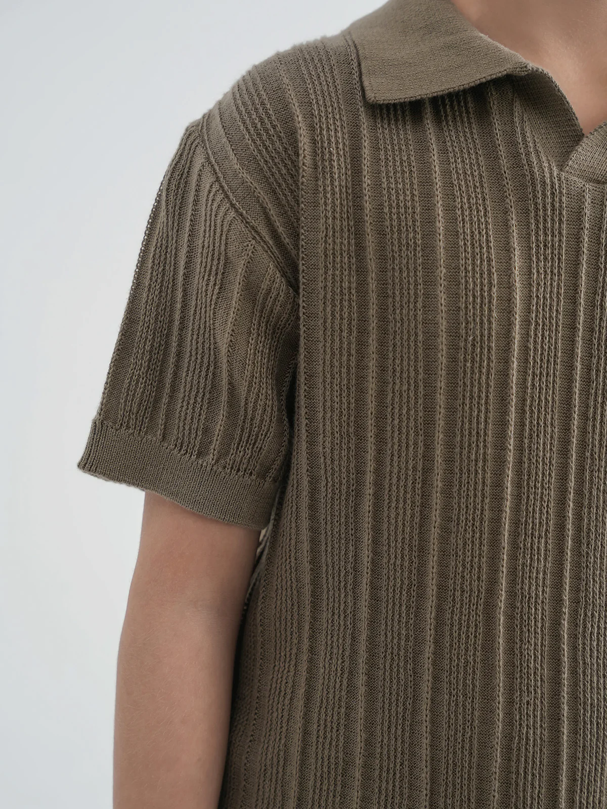 "OSIRIS" Solid Regular Fit Casual Shirt - Image 3