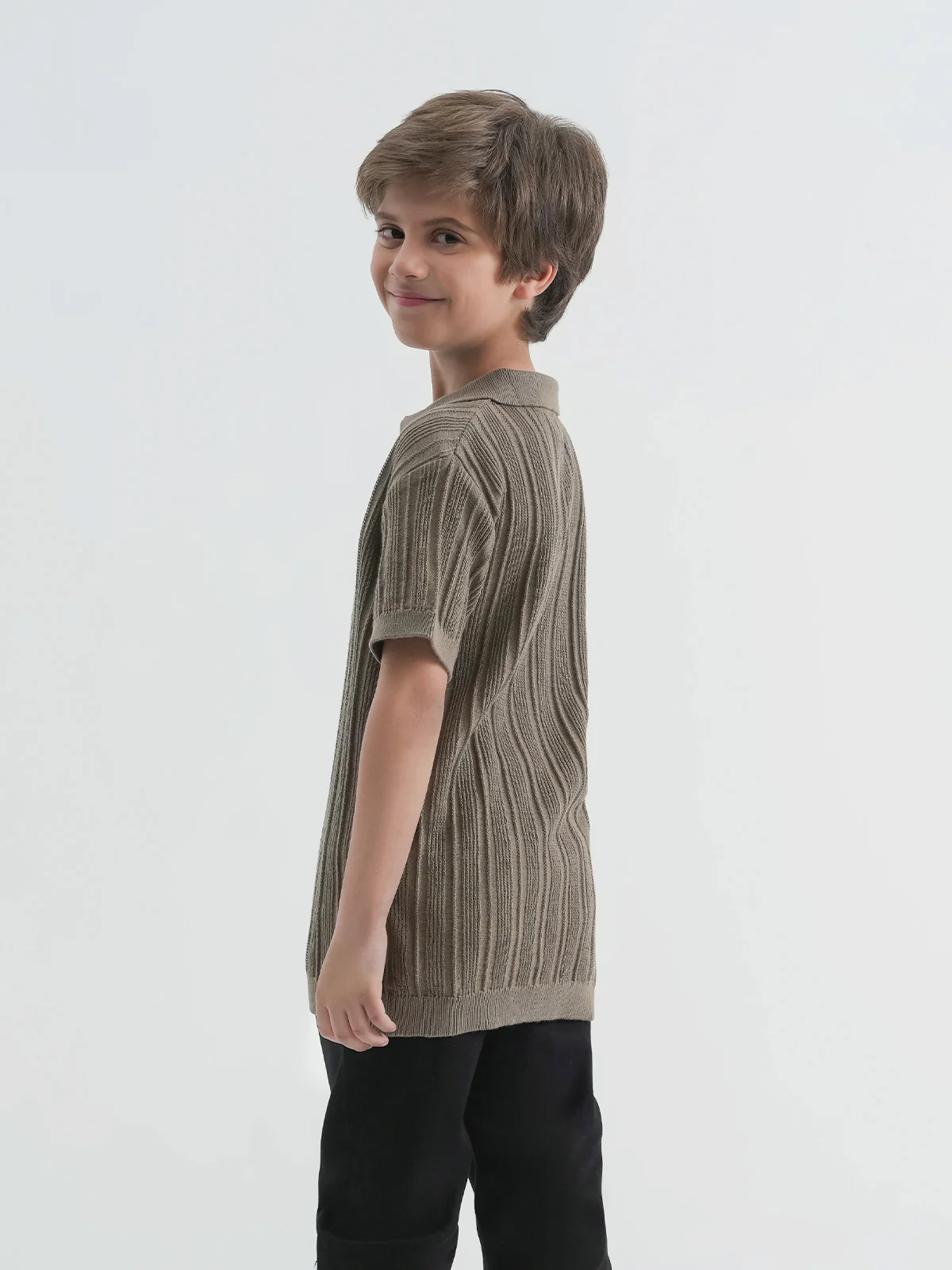 "OSIRIS" Solid Regular Fit Casual Shirt - Image 5