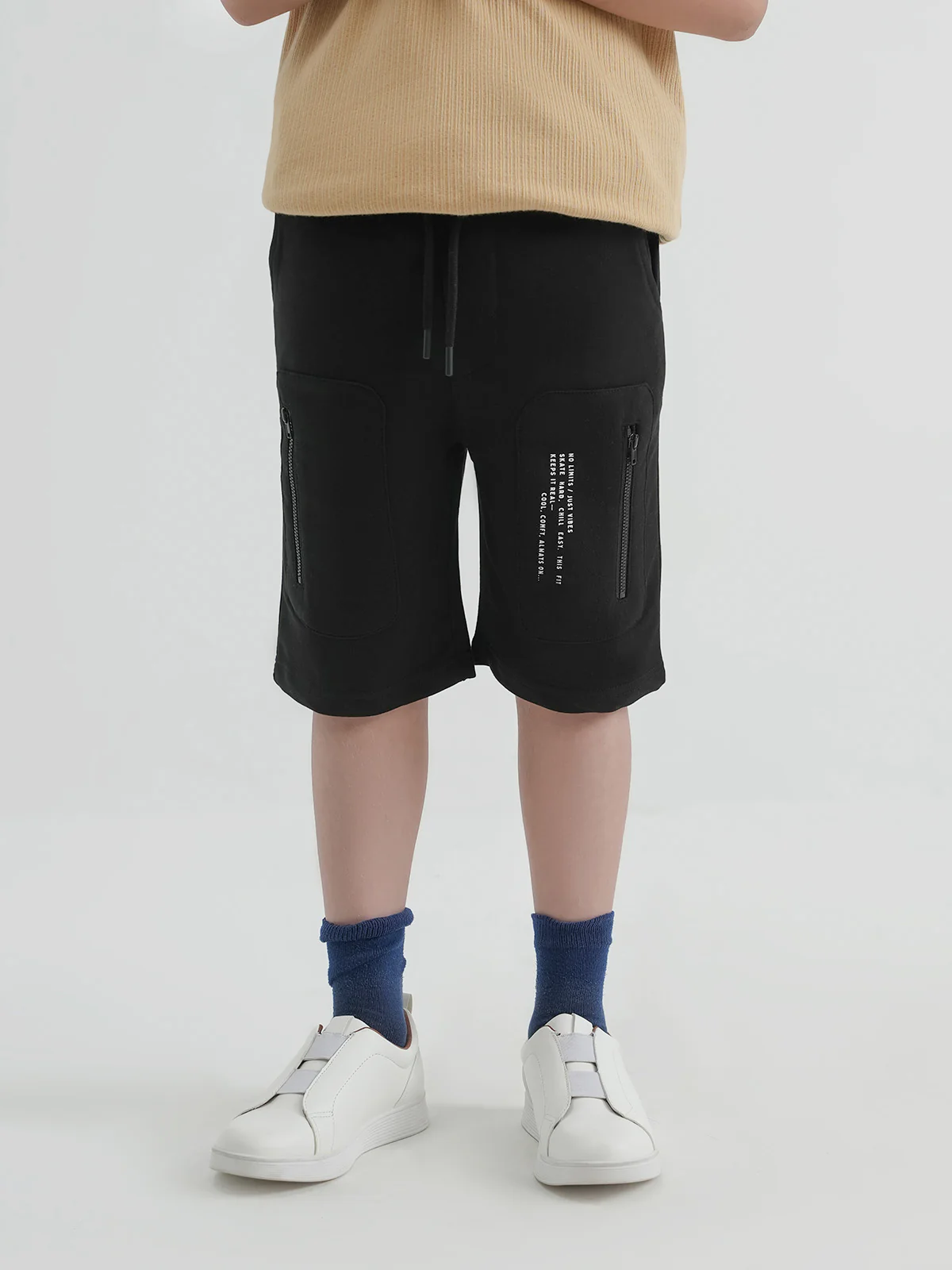 "PARTHIV" Basic Regular Fit Knits Shorts