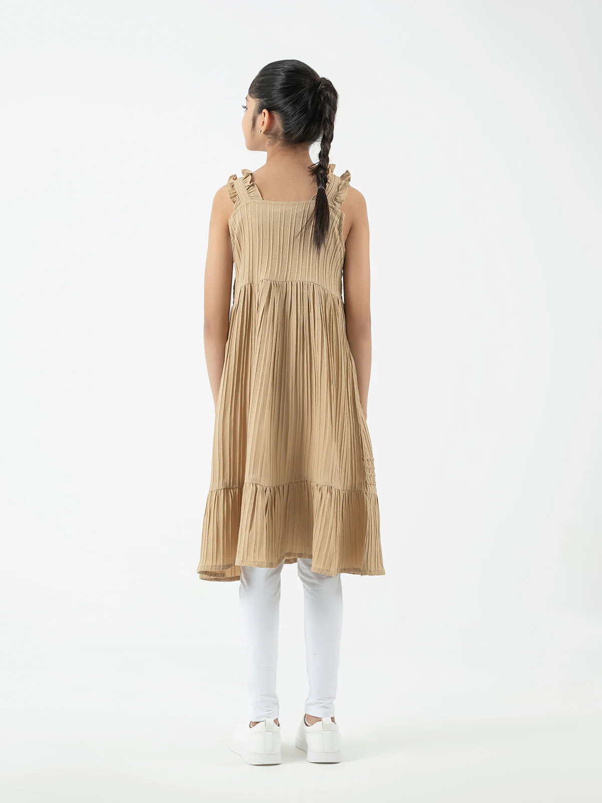 "PATRIK" Basic Regular Cotton Dress - Image 8