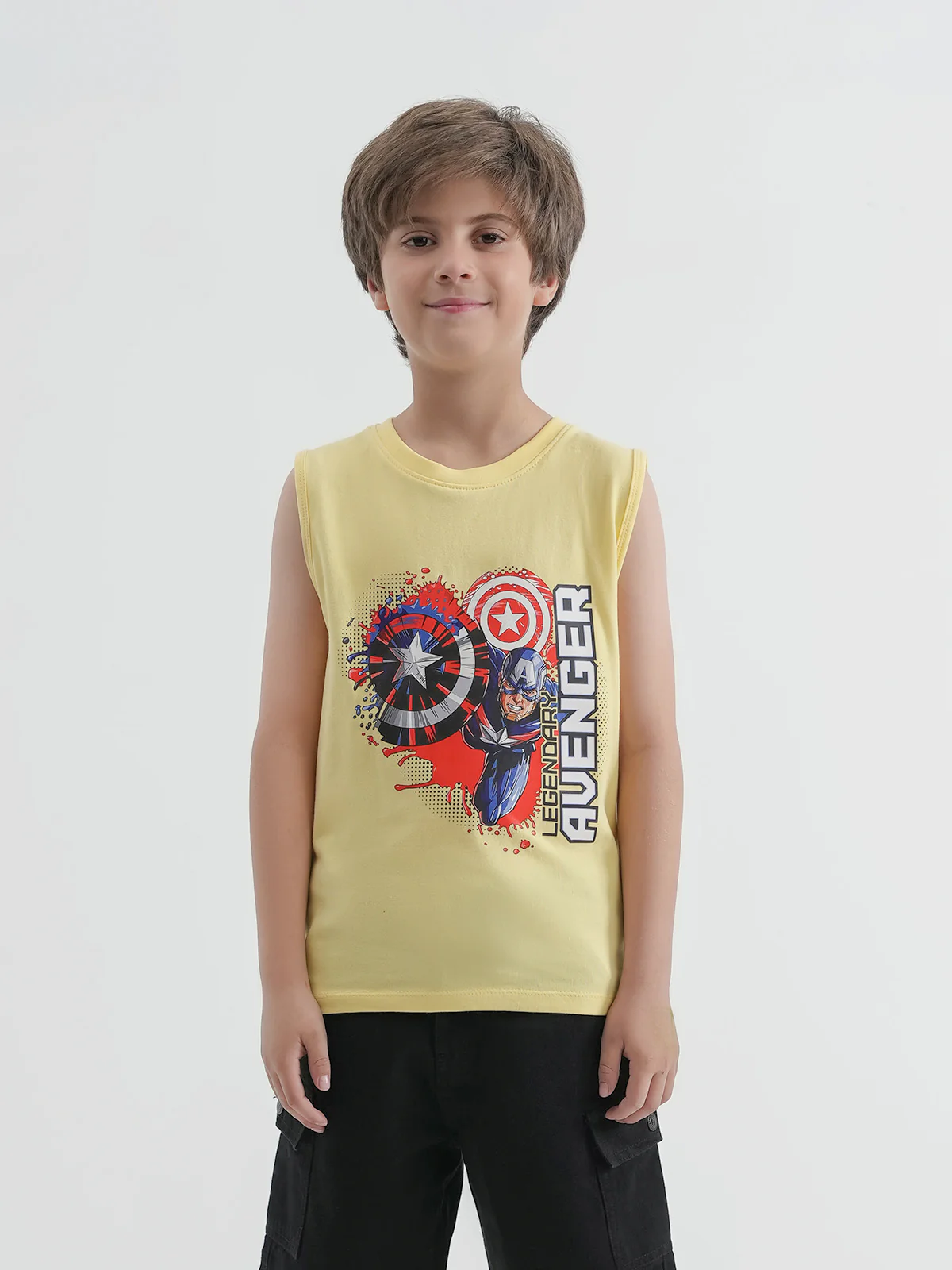 "PEMAU" Graphic Regular Fit Tank Top