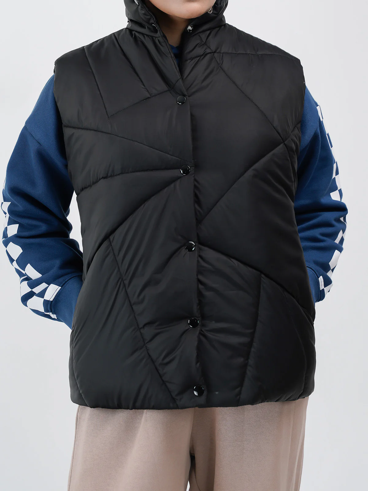 "POLARIS" Zipper Casual Puffer Jacket - Image 2