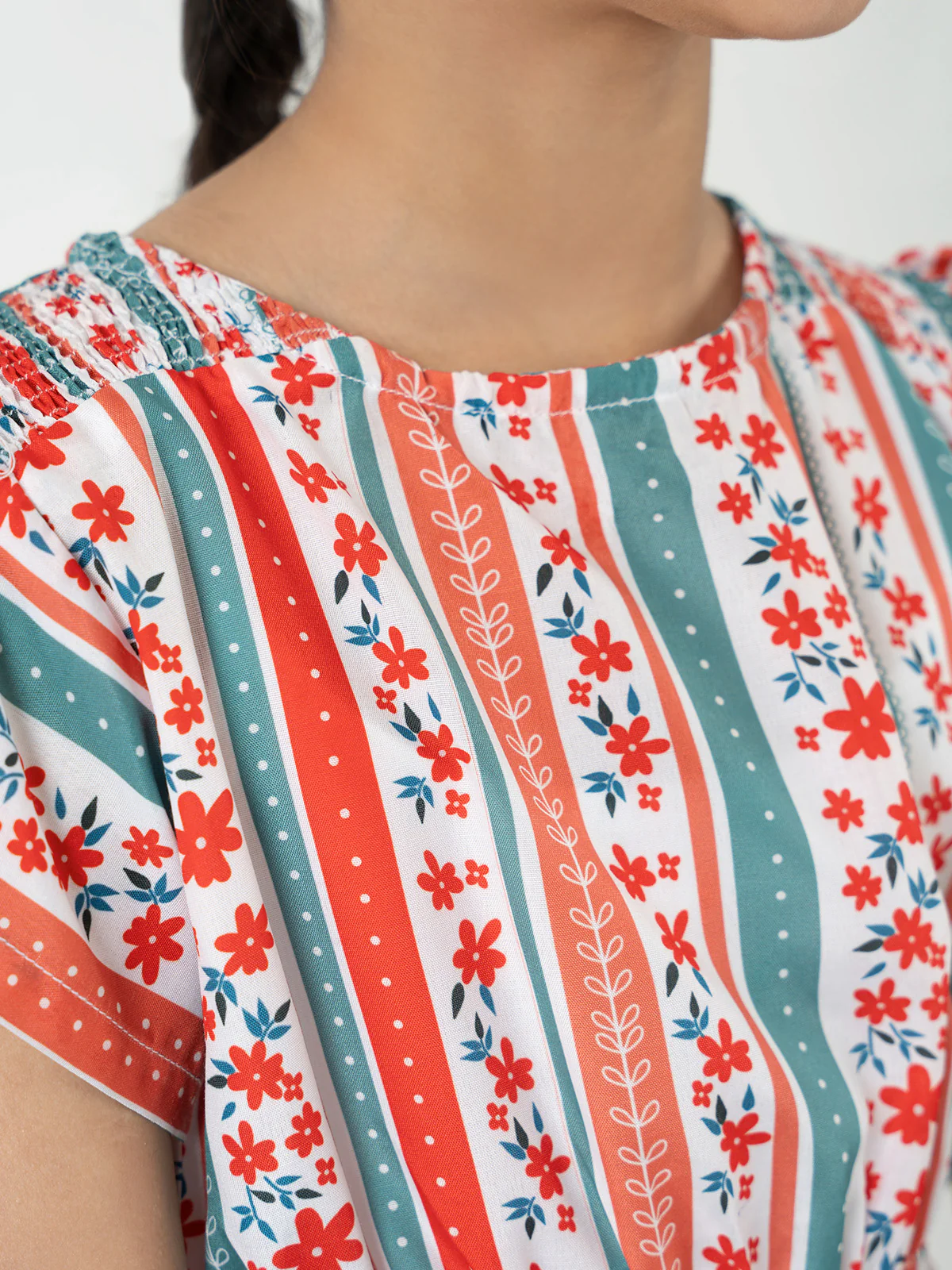 "PRESTO" Regular Fit Cotton Dress - Image 3