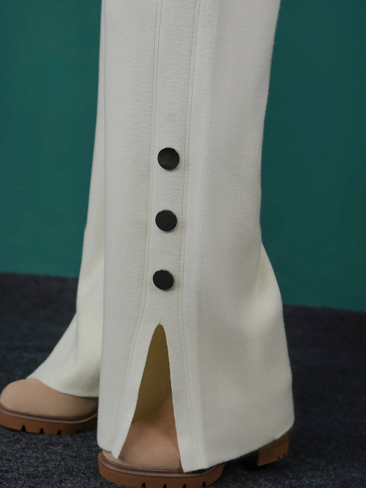 "QUOBA" Casual Regular Fit Trouser - Image 3