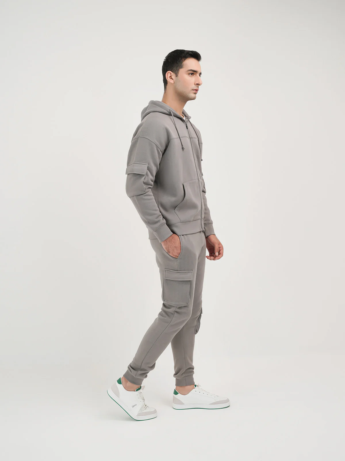 "RIMBA" Casual Fleece Tracksuit - Image 3