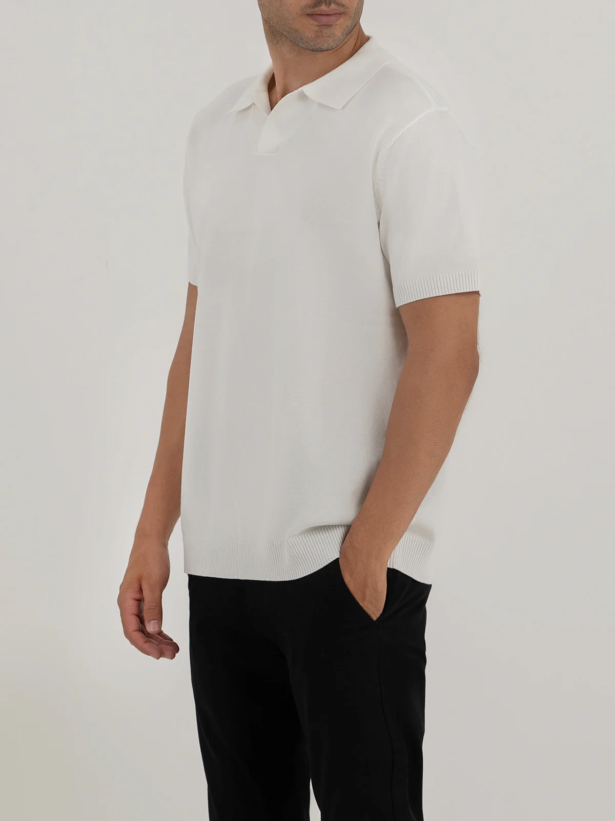 "ROGIER" Casual Regular Fit Polo Shirt - Image 3