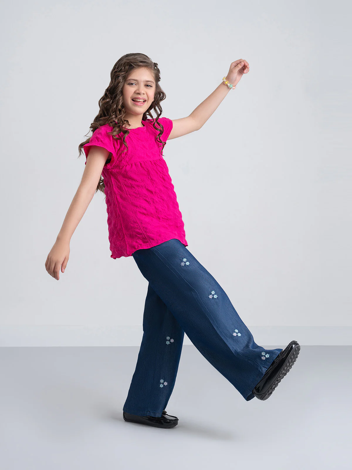 "RONIT" Unique Regular Fit Cotton Tops - Image 3