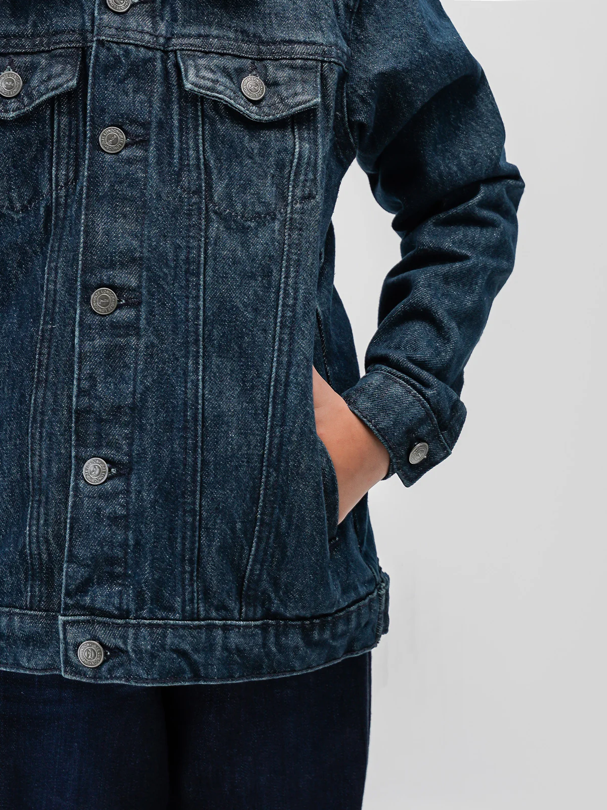 "ROOVE" Denim Jacket with Side Pockets - Image 4