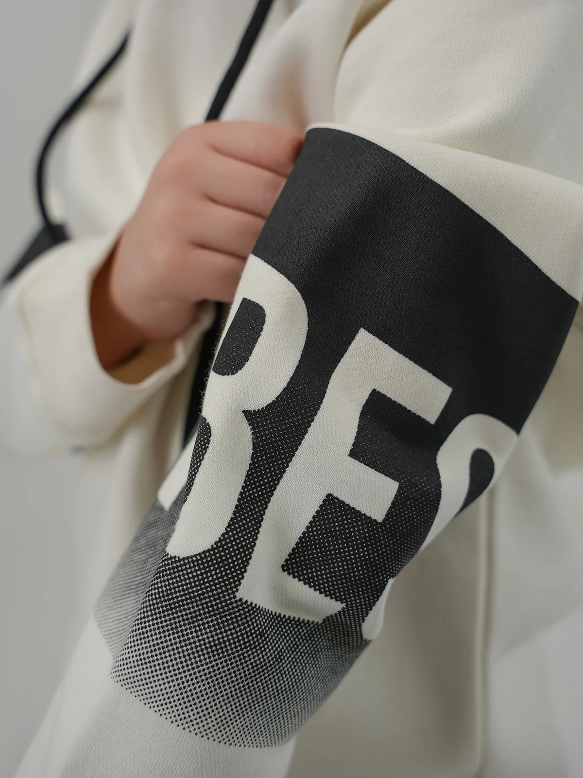 "SCHATZI" Warm Cut &amp; Sew Fleece Hoodie - Image 4