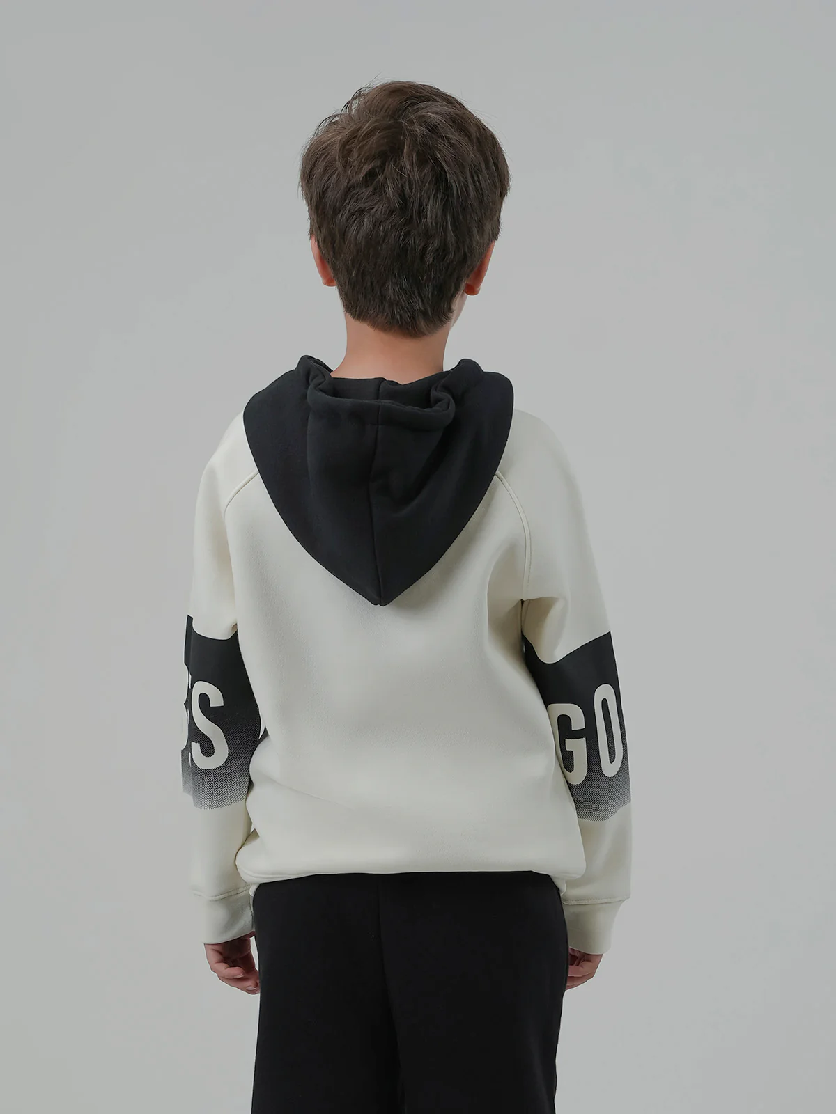 "SCHATZI" Warm Cut &amp; Sew Fleece Hoodie - Image 5