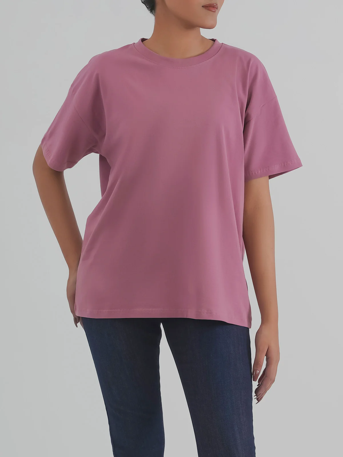 "SPRUCE" Basic Drop Shoulder T-Shirt - Image 2