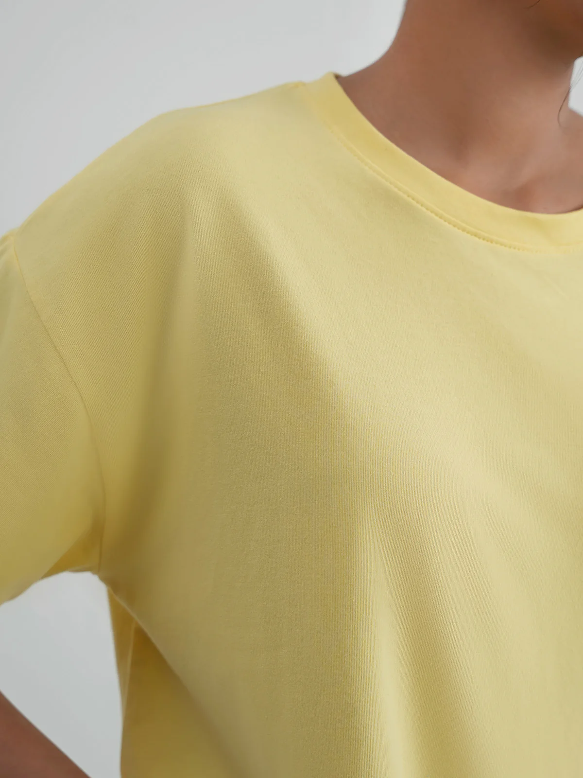 "SPRUCE" Basic Drop Shoulder T-Shirt - Image 3