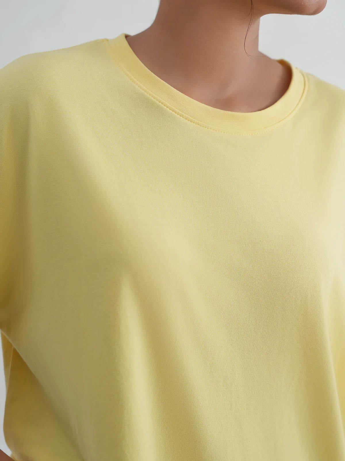 "SPRUCE" Basic Drop Shoulder T-Shirt - Image 4