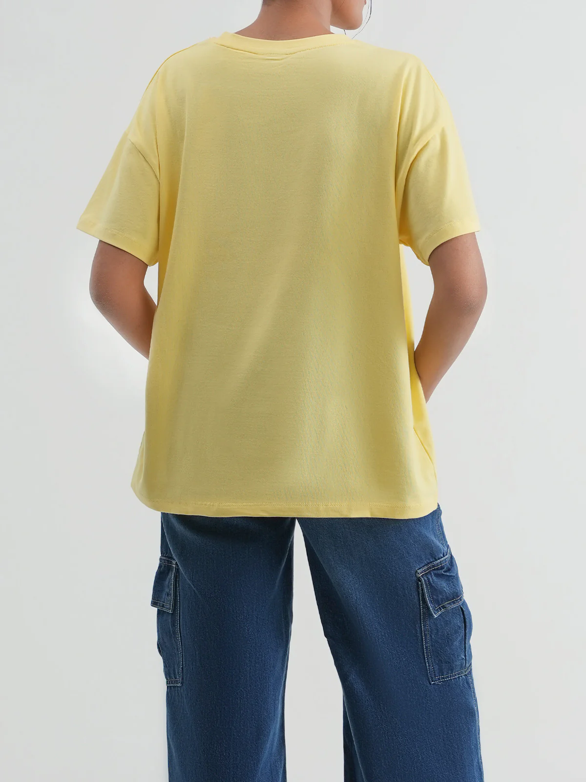 "SPRUCE" Basic Drop Shoulder T-Shirt - Image 5