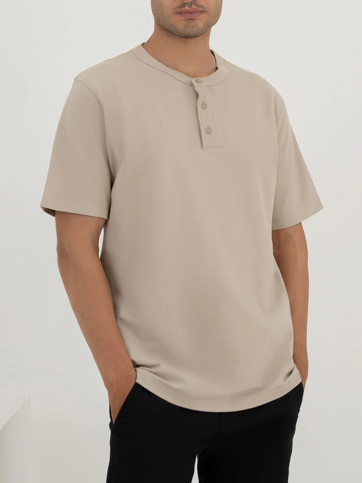 "STERRE" Classic Regular Fit T-Shirt - Image 4