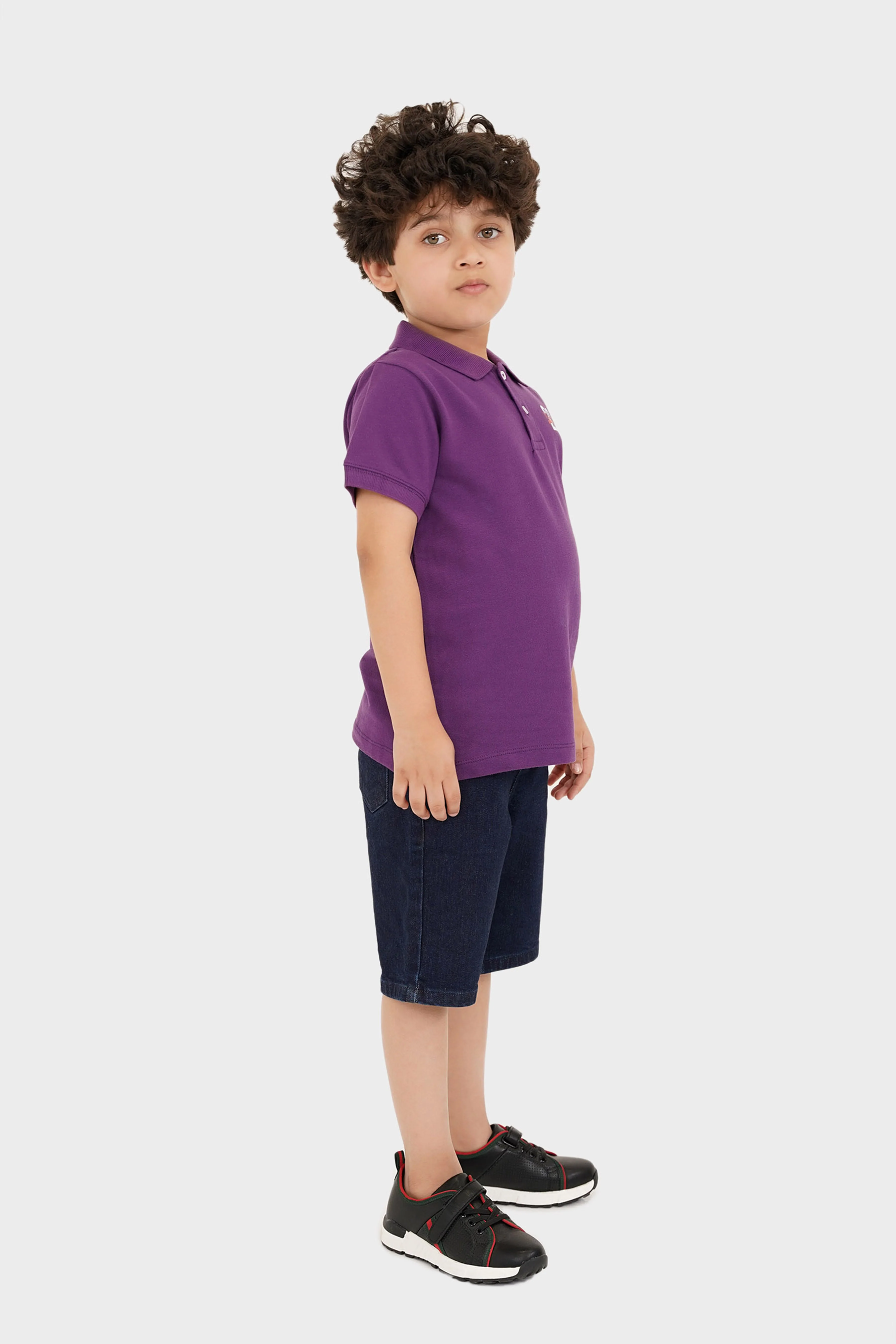 "AKANDE" Basic Polo Shirt - Image 2
