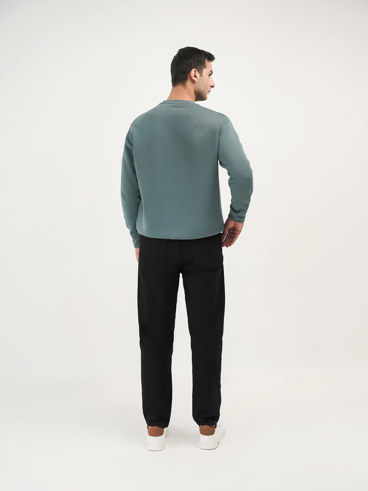 "TARUCA" Casual Crew Neck Sweatshirt - Image 5