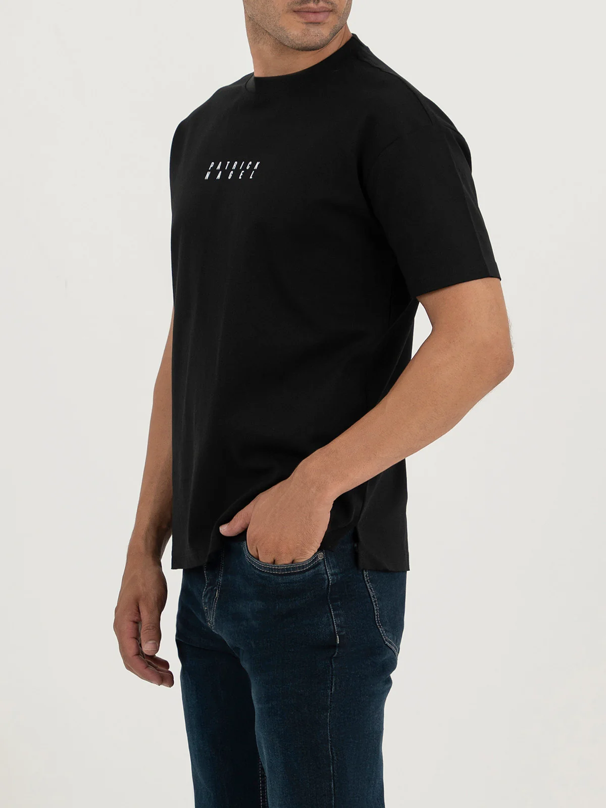 "TRINH" Casual Drop Shoulder T-Shirt - Image 3
