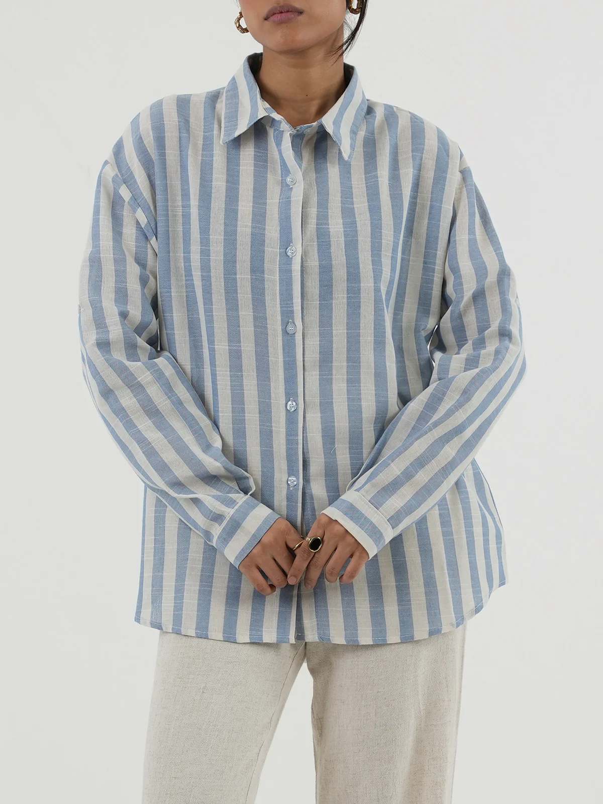"VERDI" Regular Fit Cotton Top