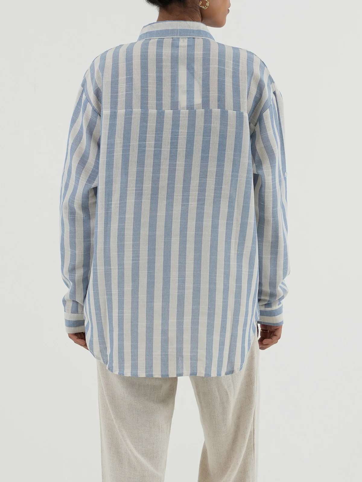 "VERDI" Regular Fit Cotton Top - Image 5