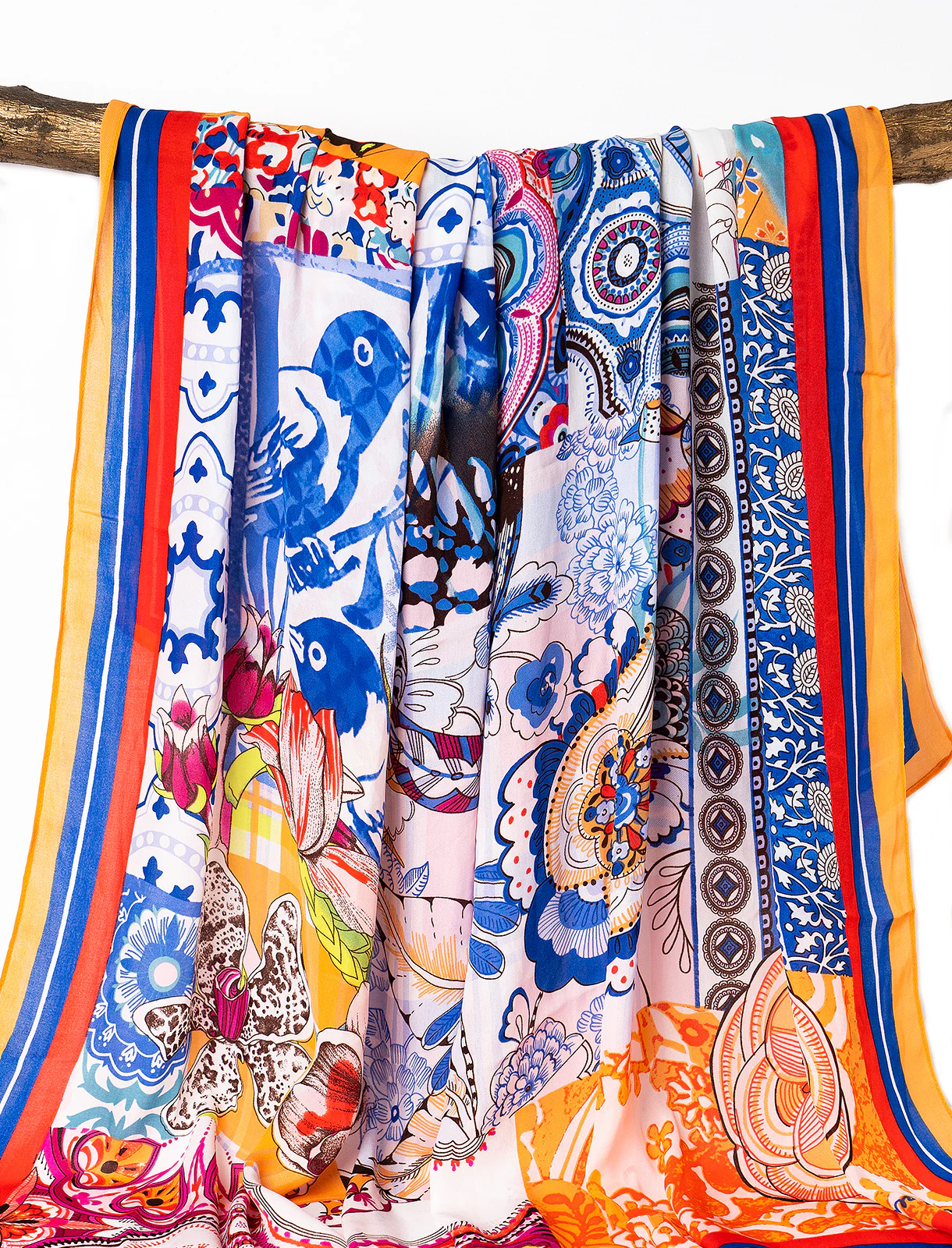 Womens "NOELL" Multicolor Soft Scarf