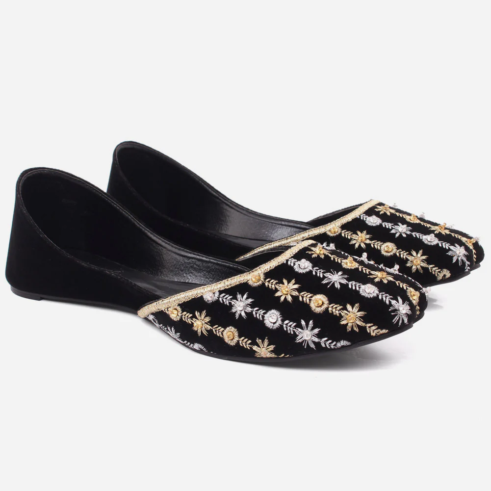 Woman "DACE" Traditional Slip On Khussa - Image 2